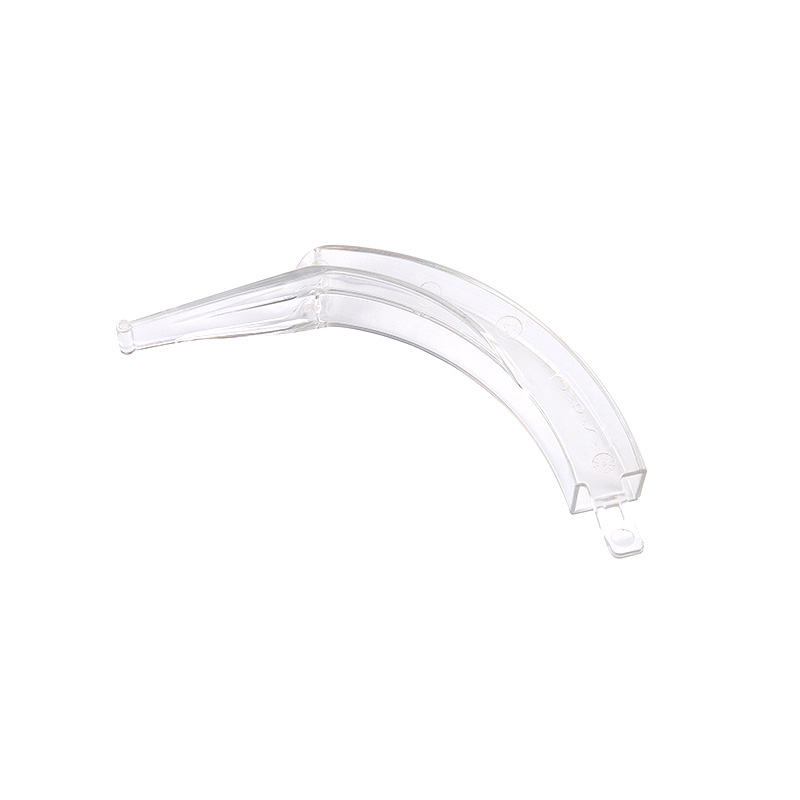 Equipamento médico transparente PC Laringoscópio Acessórios de moldagem por injeção de cotovelo